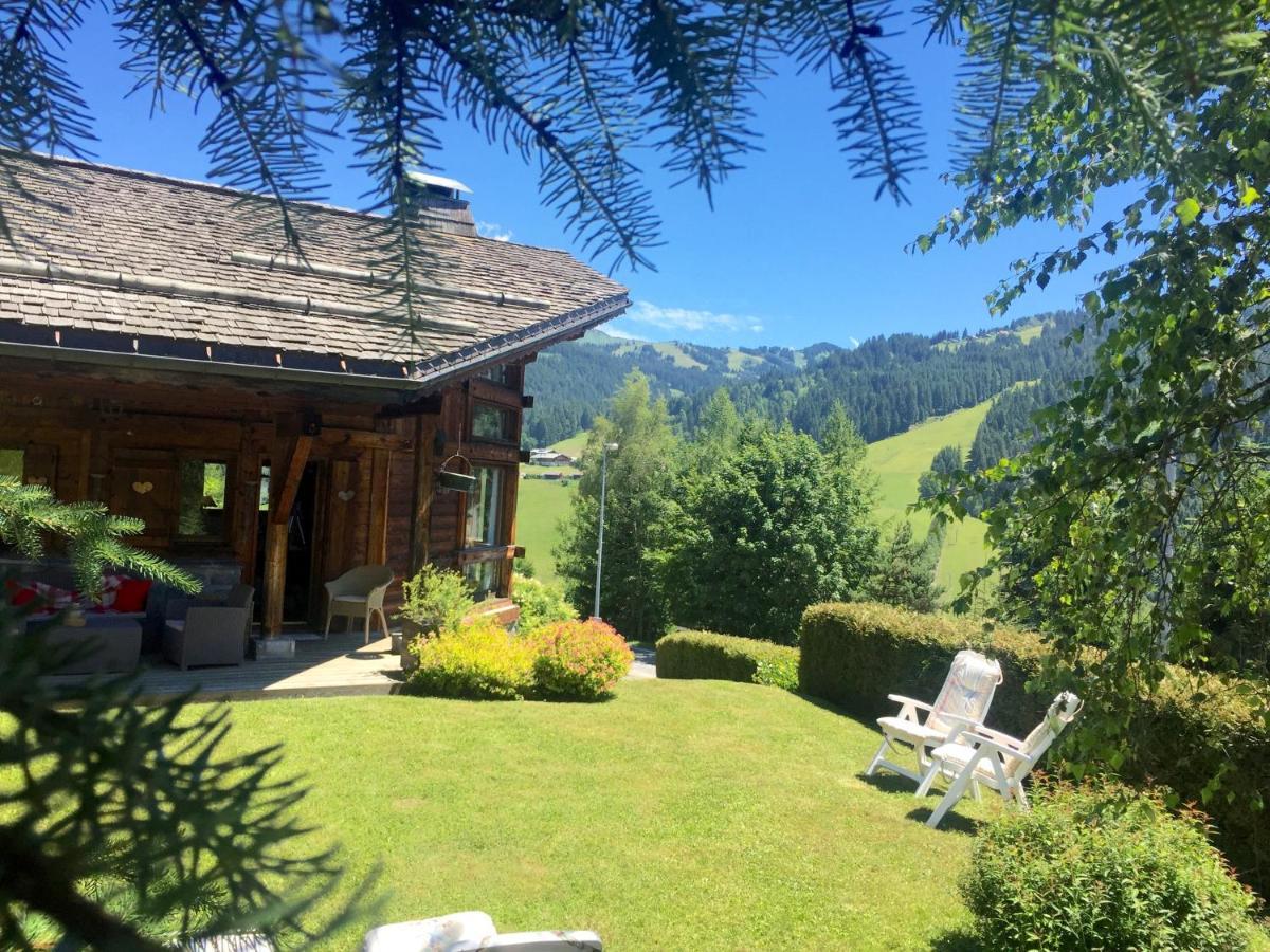 Chalet Camomille Les Gets Bagian luar foto