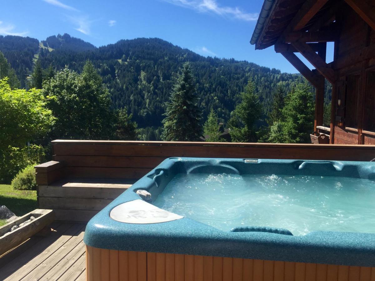 Chalet Camomille Les Gets Bagian luar foto
