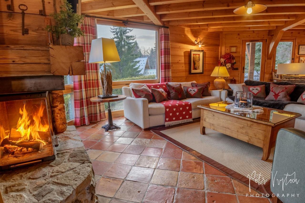 Chalet Camomille Les Gets Bagian luar foto