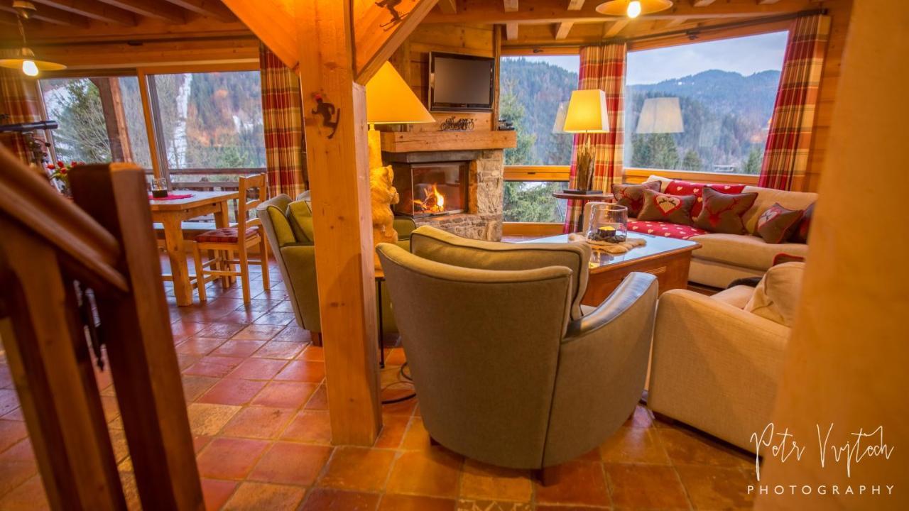 Chalet Camomille Les Gets Bagian luar foto