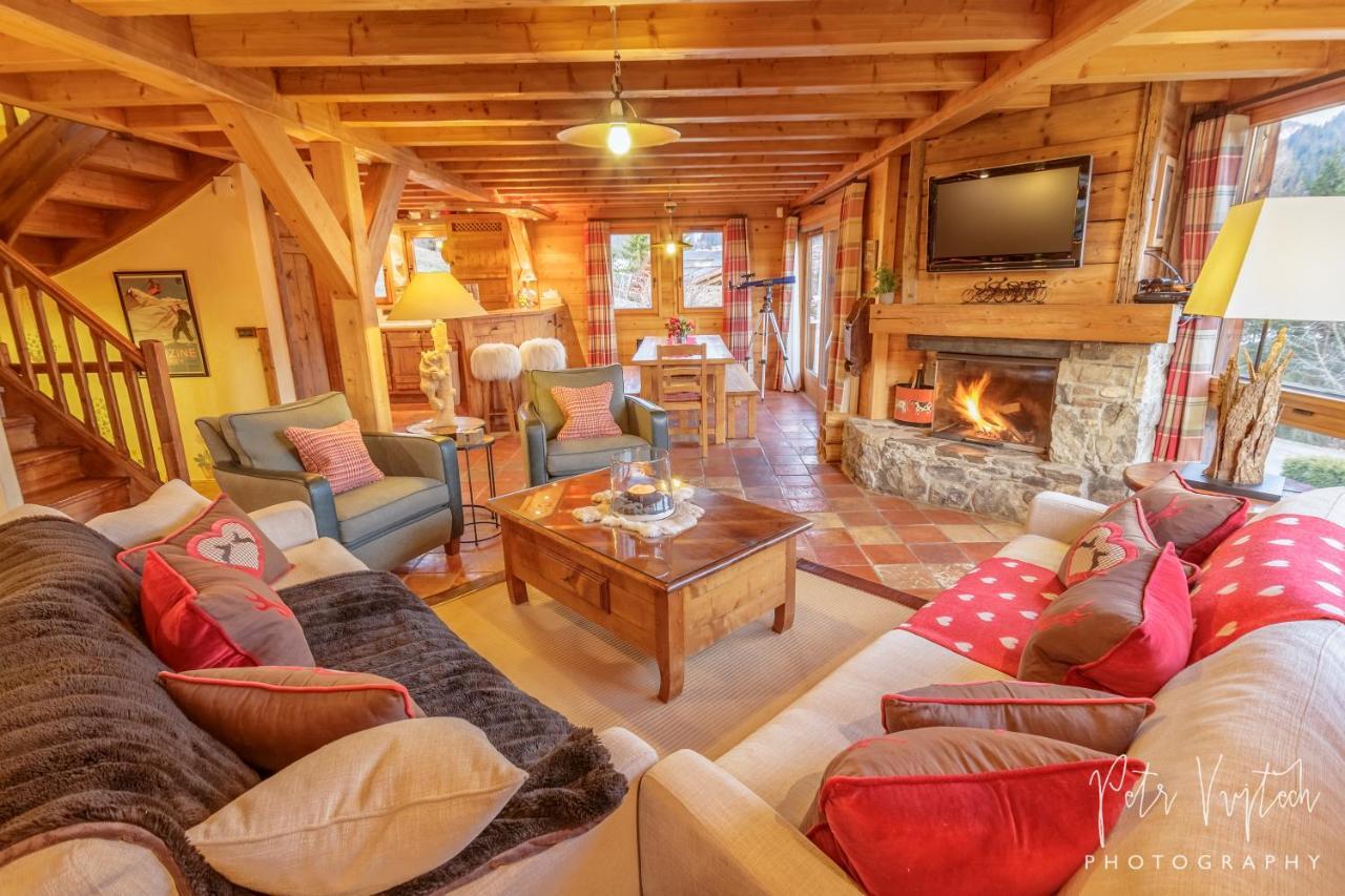 Chalet Camomille Les Gets Bagian luar foto