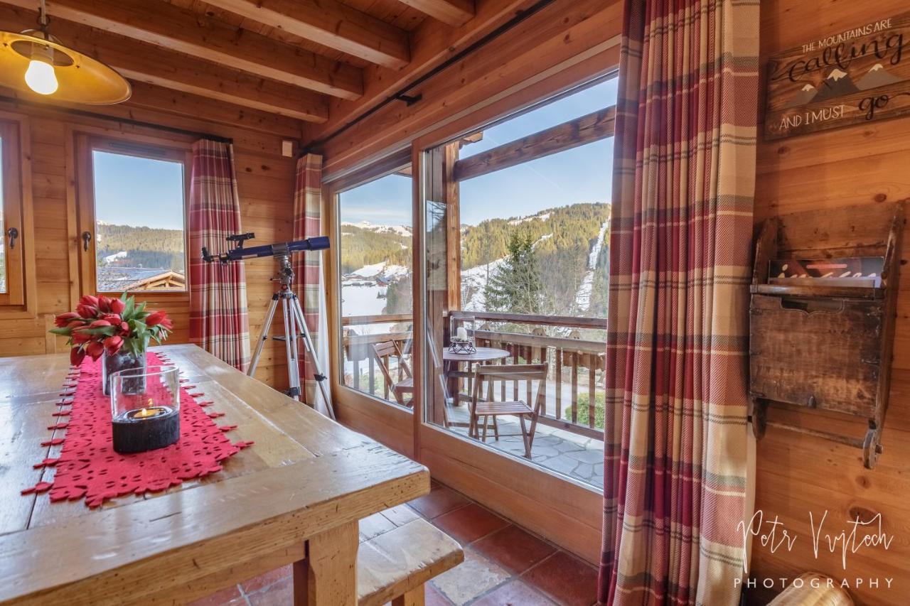 Chalet Camomille Les Gets Bagian luar foto