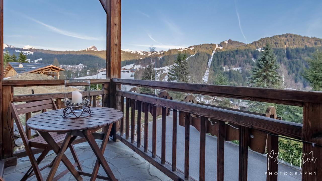 Chalet Camomille Les Gets Bagian luar foto