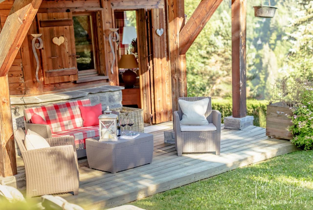 Chalet Camomille Les Gets Bagian luar foto